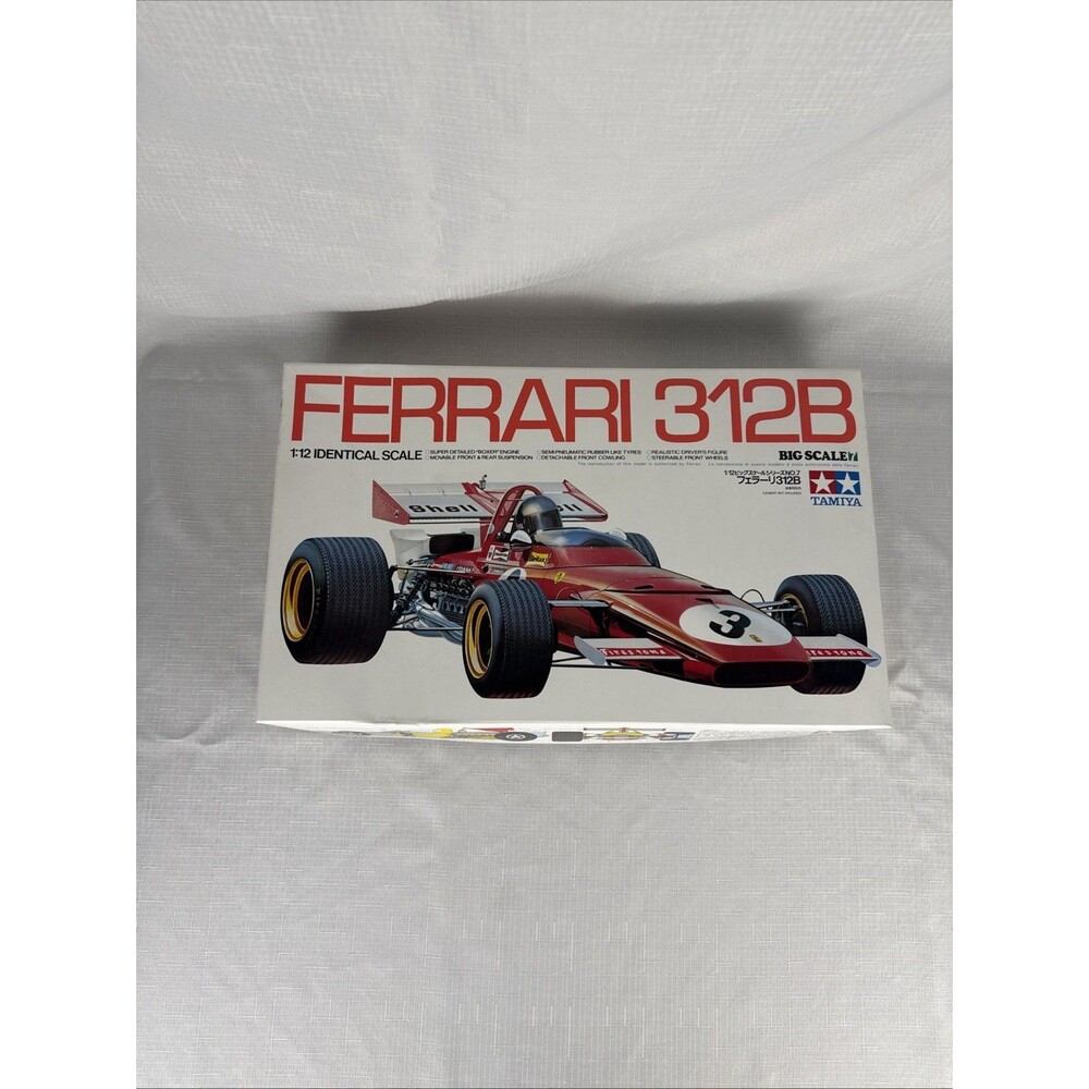 Tamiya 1:12 Ferrari 312B Model Kit Made in Japan